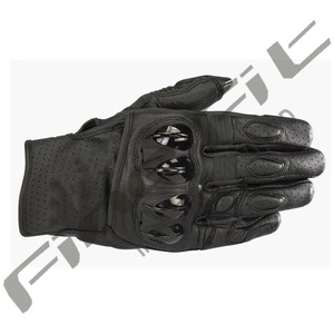 Gants de moto en cuir, protection complète des doigts, respirants, antidérapants, pour le cyclisme, les sports de plein air - Product Image 5