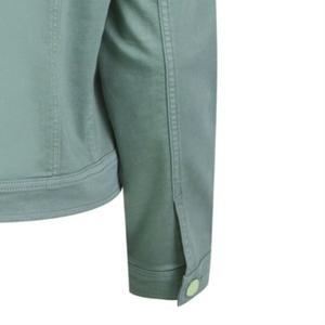 2025 tendance Top qualité en gros hommes hiver Denim veste coupe-vent épais polaire chaud mode col décontracté - Product Image 6