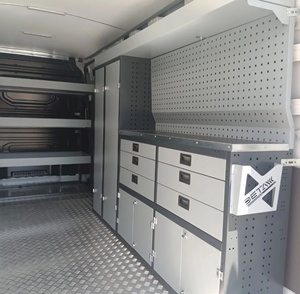 Étagères de rangement de fourgonnettes en métal de haute qualité et armoires de fourgonnettes pour voitures Nouvelle production Support OEM personnalisable pour tous les véhicules - Product Image 3