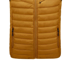High Quality OEM Custom Lightweight <b>Warm</b> Winter Zipper Sleeveless Puffer Jacket Custom Size Men's Sleeveless Puffer Jacket - Product Image 5