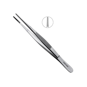 Forceps de dissection des tissus Adson Brown médicaux professionnels (9x9 dents, pointe droite régulière) Taille 12 cm/4,75 pouces Acier Certifié CE - Product Image 3