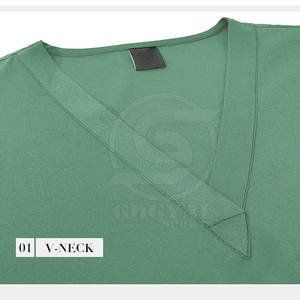 Uniformes Médicos de Diseño Único, Uniformes Médicos de Color Sólido, Uniformes Médicos Ligeros - Product Image 3