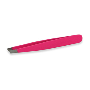 Pince à sourcils en acier inoxydable, outils de beauté, rose et droite, vente en gros - Product Image 2