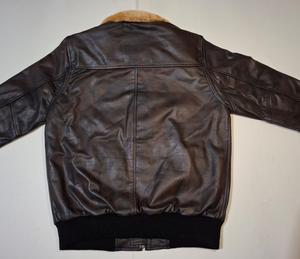 Personalizado XL al aire libre invierno otoño chaqueta de cuero transpirable hombres High Street estilo patrón decoración OEM servicio Denim Fleece - Product Image 5