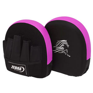 Cibles Jab à crochet incurvé en cuir PU junior idéales pour les jeunes Arts martiaux MMA Taekwondo-Tapis de boxe junior et mitaines de mise au point - Product Image 1