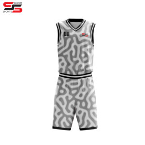 Custom Sublimated Basketball Uniform for Youth Custom Team Name Stylish Casual Sportswear Basketball Jersey Set - Product Image 3
