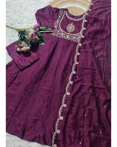 Ropa Islámica estilo Dhotis para mujeres en turco de talla grande con abaya vaquera moderna y caftán Hijabs para ropa elegante - Product Image 6