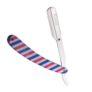 Barber Tools Hair Razor Stainless Steel Handle Straight Edge Folding Shaving Razor Barber Straight Razor - Product Image 3