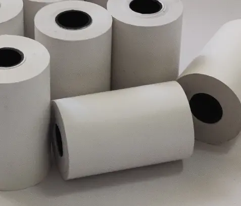 En çok satan OEM baskı termal yazarkasa kağıt makbuz 57mm x 30mm termal kağıt rulolar piyasa fiyatı oranı