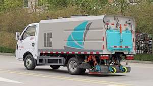 Very Cheap Price <b>Mini</b> Road Sweeper Truck with Efficient Sweeping Brushes for Urban Road and Rural Street Cleaning - Product Image 5
