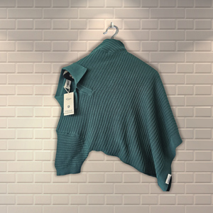 Camiseta de manga corta de punto informal de lana para hombre con precio al por mayor personalizado de fábrica OEM ODM 2025 con estilo de cuello abierto - Product Image 6