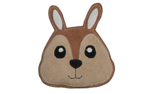 Jouet en cuir pour chien en forme de lapin cousu à la main pour chien de petite à grande race de Divine International