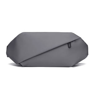 Logo personnalisé hommes sac de taille étanche multi-poches support pour téléphone organisateur Bum Bag Fanny Pack - Product Image 1