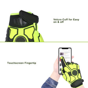 Gants de travail personnalisés avec logo, gants de travail durables antidérapants avec protection antichoc par KARIMAN MANUFACTURING - Product Image 2