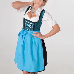 ชุดเดรส dirndl ของผู้หญิงสไตล์เยอรมันดั้งเดิมปรับแต่งได้เสื้อบาวาเรียแบบสั่งทำมีคุณสมบัติยาวสำหรับผู้ใหญ่ - Product Image 2