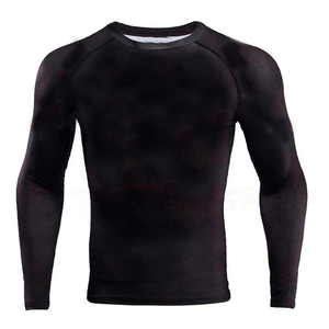 Maillot de bain Rash Guard imprimé respirant de haute qualité 2025 pour hommes adultes, idéal pour le Jiu Jitsu, le MMA et le BJJ (vente en gros) - Product Image 3