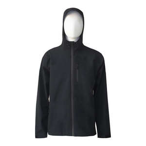 Cortavientos con capucha cortavientos con dobladillo elástico, costuras selladas y capa interior de malla - Product Image 6