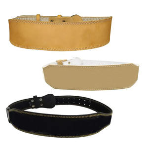 เข็มขัดยกน้ำหนักหนังวัวสำหรับออกกำลังกายยกน้ำหนักปรับแต่งโลโก้ได้ - Product Image 2