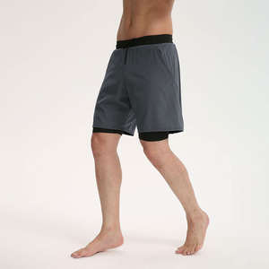 Short de planche respirant en tissu doux écologique pour hommes entraînement avec cordon de serrage taille moyenne séchage rapide imperméable personnalisé - Product Image 4