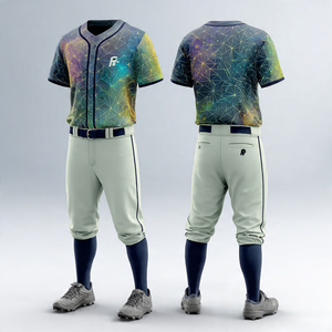 Camisetas de Béisbol y Sóftbol Estampadas para Hombre y Mujer, Camiseta de Sóftbol con Botones, Camiseta de Entrenamiento de Béisbol - Product Image 2