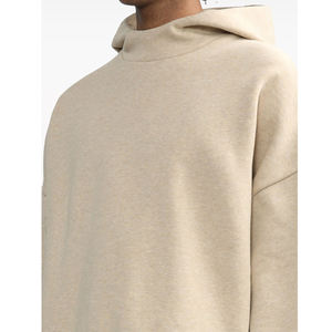 Sweat-shirt à col rond en tricot solide de luxe vintage imprimé délavé à l'acide 330 g/m² pour homme, épais, chaud, écologique, polyester/coton, automne - Product Image 4