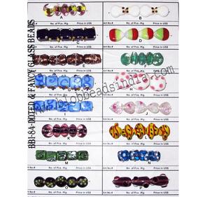 Collection créative de perles de verre bricolage pour projets faits à la main et conceptions de cadeaux Perles de verre fantaisie Fournisseur indien - Product Image 3