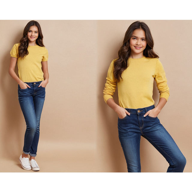 As per picture or customized color/Washed