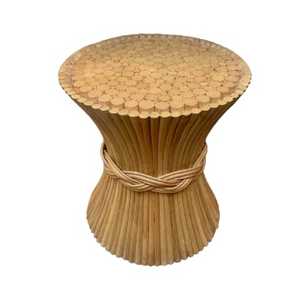 โต๊ะข้างแบบแท่นหวายสไตล์วินเทจของแมคไกวร์ห้องนั่งเล่นสไตล์เก๋ไก๋ทันสมัยเฟอร์นิเจอร์บ้านโต๊ะกาแฟชา - Product Image 3