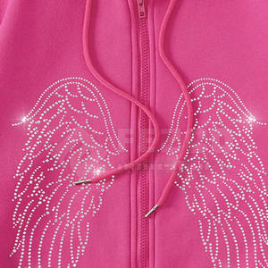 เสื้อมีฮู้ดผ้าโพลีเอสเตอร์/ คอตตอนผ้าฟลีซลำลองแนวสตรีทแฟชั่นแบบสวมหัวระบายอากาศทันสมัยสำหรับฤดูหนาวของผู้ชาย - Product Image 4