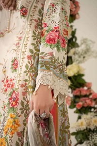 Robe de soirée traditionnelle de créateur indien pakistanais pour femmes broderie Sami Salwar Kameez pour les occasions spéciales de mariage - Product Image 5