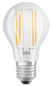 Lampada LED standard in cristallo trasparente 4W 2700K 470Lm (Bellalux 4058075115194) - Product Image 3