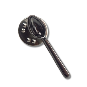 Alfileres de solapa de diseño bonito personalizado alfileres de esmalte divertidos estilo cuchara pulida - Product Image 2