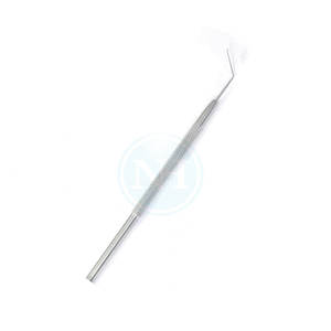 Gancho Manipulador de Lentes Sinskey de Calidad Premium, 0.2mm, Punta Redonda Angulada, Mango Redondo, Hecho en Pakistán - Product Image 4