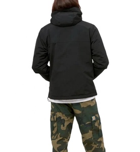 Transpirable impermeable Street Look rompevientos con capucha cremallera lateral cálido Anorak chaqueta de montaña para mujer - Product Image 4