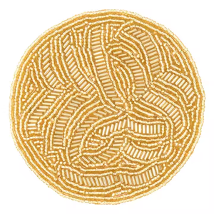 Usine personnalisée Style Animal tasse tapis napperon Table à la main perles de verre broderie artisanat point de croix et couture caboteur - Product Image 5