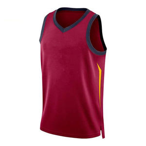 Broderie sur mesure Sublimation vierge imprimé Design personnalisé Logo Laker Basketball Jersey Sportswear Adulte à vendre col en V - Product Image 3