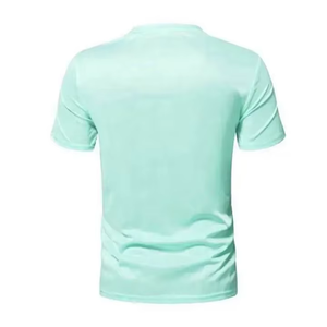 Wholesale New High Quality Men's T-<b>Shirts</b> Summer Plus Size Short-Sleeved Breathable <b>Polyester</b>/Cotton Fashion Casual T-<b>shirt</b> - Product Image 6