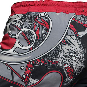 Pantalones cortos MMA con estampado de logotipo personalizado de alta calidad para hombres, el mejor estilo de corte para grappling MMA Fight Wear para boxeo, artes marciales - Product Image 4