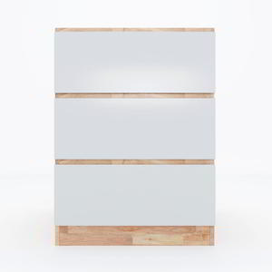 Módulo de Mueble de Cocina Bajo Minimalista MTBD005 con 3 Cajones 40x58x82 (cm) de Aglomerado y Melamina para Fregadero - Product Image 5