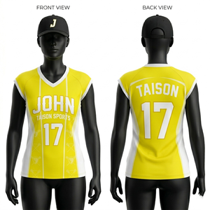 Maillot de lacrosse pour femmes, 180 GSM, polyester premium respirant, dégradé violet, panneau latéral, sublimation, nom et numéro personnalisés - Product Image 3