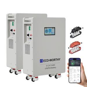 ECO-WORTHY 2แพ็ค48V 314AH (32.15kWh) แบตเตอรี่ LiFePO4แนวตั้งยืนสำรอง - Product Image 2