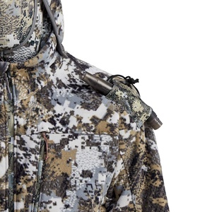 Veste de chasse softshell unisexe personnalisée, respirante, coupe-vent, imperméable, avec des caractéristiques de séchage rapide et légères - Product Image 5