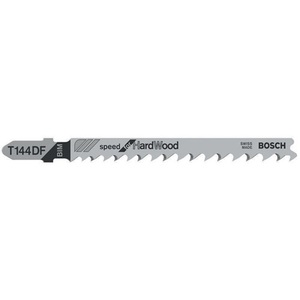 Para sierra de calar Bosch T 144 DF BIM, 100 mm de longitud, paso de diente de 4-5.2 mm, tarjeta de 25 piezas - Product Image 1