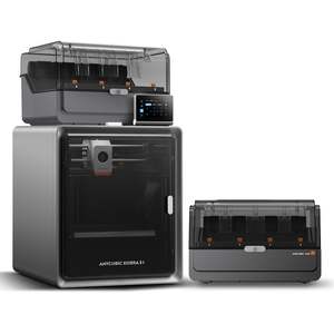 เครื่องพิมพ์สามมิติ Anycubic Kobra S1 ACE 2 Pro Combo ขนาดพื้นที่พิมพ์ 250*250*250 มม. พร้อมแท่นพิมพ์แบบมีระบบทำความร้อน เชื่อมต่อผ่าน USB รองรับเส้นพลาสติก PLA สำหรับงานสร้างต้นแบบ - Product Image 2