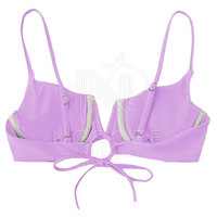 Op maat gemaakte nieuwe private label fitness badkleding met hoge snit, groothandel strandkleding, tweedelige bikini sets met hittetransferdruk voor