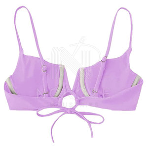 Nueva marca privada personalizada Logo Fitness traje de baño al por mayor ropa de playa de dos piezas sublimación Bikini conjuntos para las mujeres - Product Image 6