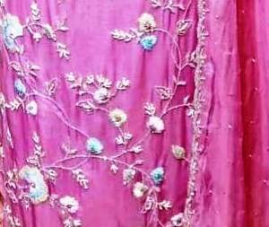 Trajes de fiesta indios paquistaníes bordados a mano sin costuras de diseñador moderno para mujer Organza tradicional de moda - Product Image 3