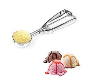 ที่ตักไอศกรีมสแตนเลส ราคาคุ้มค่า เป็นมิตรกับสิ่งแวดล้อม และยั่งยืน ช้อนและที่เสิร์ฟขนมหวานโลหะ - Product Image 6