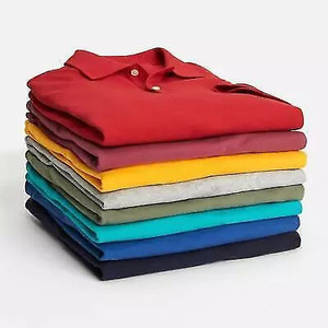 2025 venta al por mayor ropa de golf personalizable impreso personalizado poliéster liso ajuste en blanco hombres polos 100% tela pura - Product Image 5