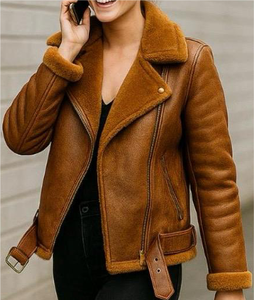 Chaqueta de Cuero para Hombre, Invierno, Cuello Alto Personalizado, Logotipo Frontal, Transpirable, Secado Rápido, Estilo Casual, para Exteriores - Product Image 4